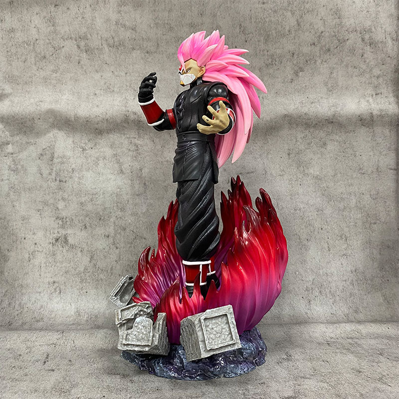 Figurine Dragon Ball Heroes black Goku Sayan 3 rosé masqué collection manga 32Cm