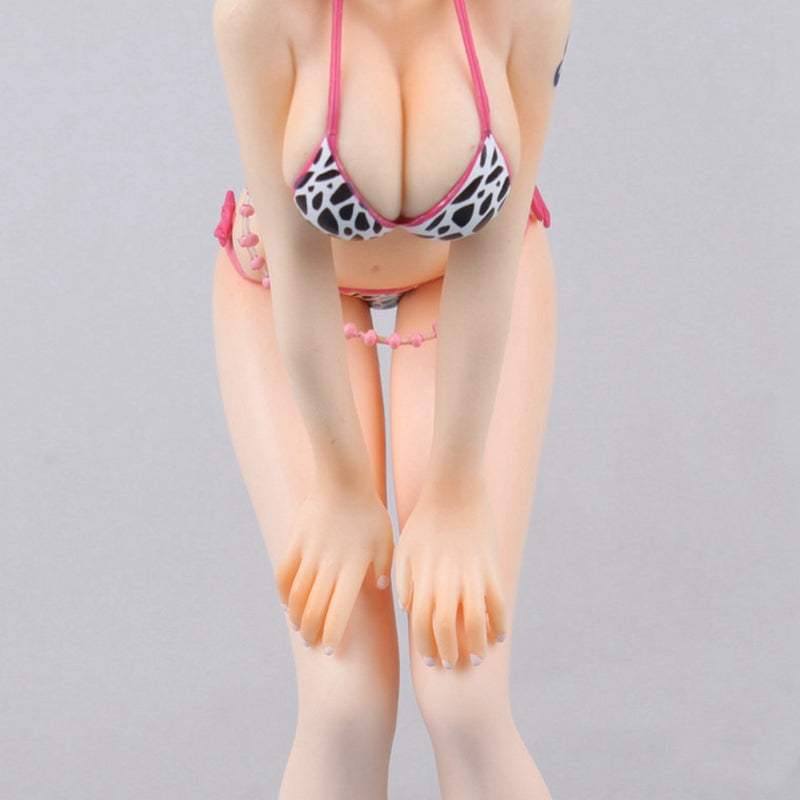 Figurine Nami sexy avec boite originale statuette 17cm maillot rosr