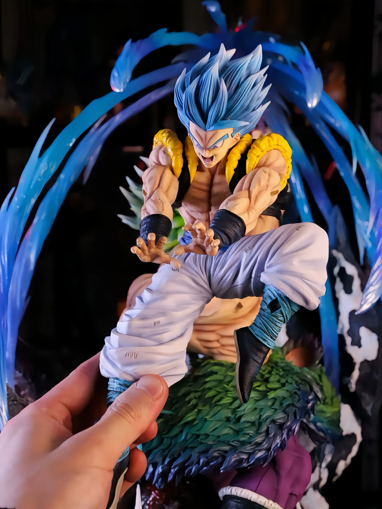 Figurine Dragon Ball Broly vs Gogeta 20cm Collection Animé Décoration Manga