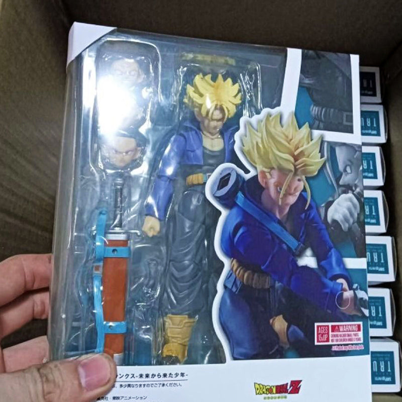 Dragon ball Z figurine trunk articulé pièce interchangeables modèle au choix