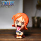 Figurine one piece shibi statuette drôle collection décoration manga animé 8cm sans boîte originale jouet déco idée cadeau anniversaire Noël Luffy Sanji zoro boa chopper ace