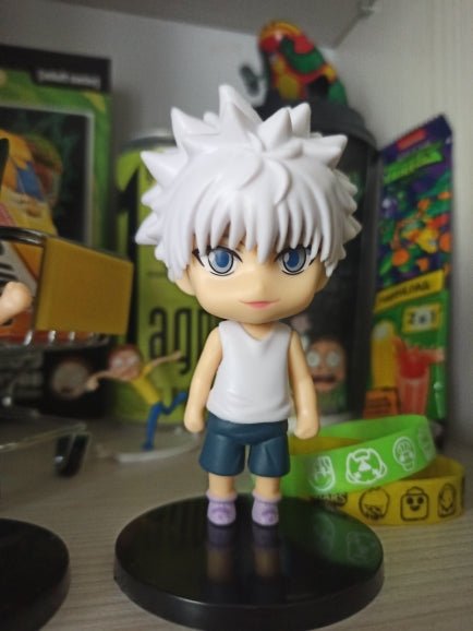 Anime Hunter x Hunter Figure Killua Zoldyck Gon Freecss Action Figure Kurapika Hisoka Kulolo Lushilufelu Figurine Collection Toy