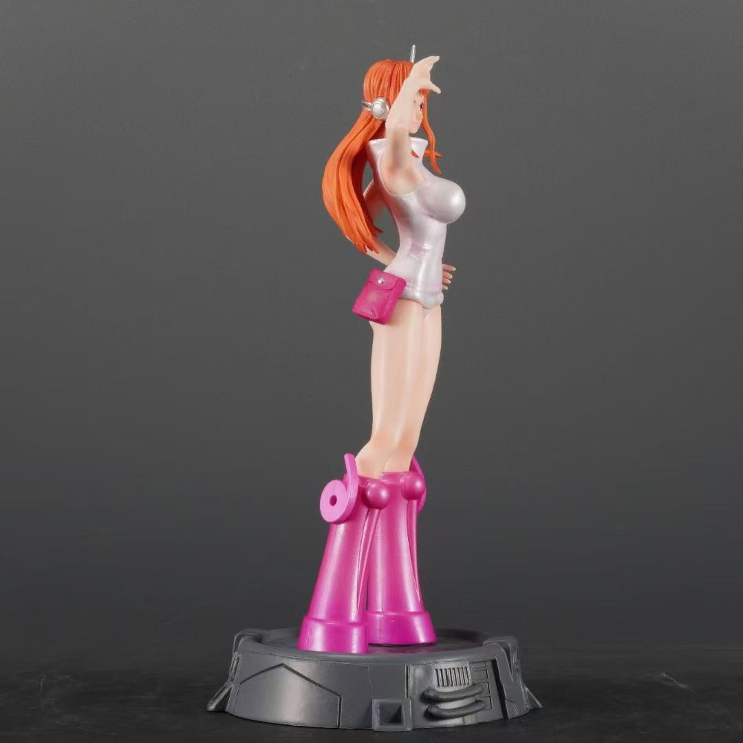 Figurine One Piece Nami et Nico robin Sexy Arc Egg Head Collection Cosplay Futur Manga 25cm