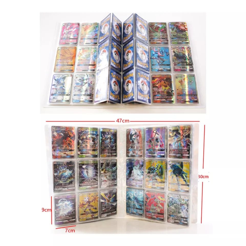 Album carte pokemon classeur pikachu protection 540 emplacement 30 pages