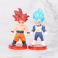 Figurine Dragon Ball Super 16 Pieces Entre 5 Et 7 Cm goku vegeta freezer broly