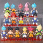 Figurine Dragon Ball Super 16 Pieces Entre 5 Et 7 Cm goku vegeta freezer broly