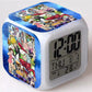 seven Deadly sins veilleuse reveil Thermomètre horloge led 7 couleurs déco manga
