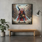 Toile Cotton Pop Culture Poster Collection Majin Bu Multiverse Héro Absorbé Fan