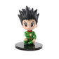 Anime Hunter x Hunter Figure Killua Zoldyck Gon Freecss Action Figure Kurapika Hisoka Kulolo Lushilufelu Figurine Collection Toy