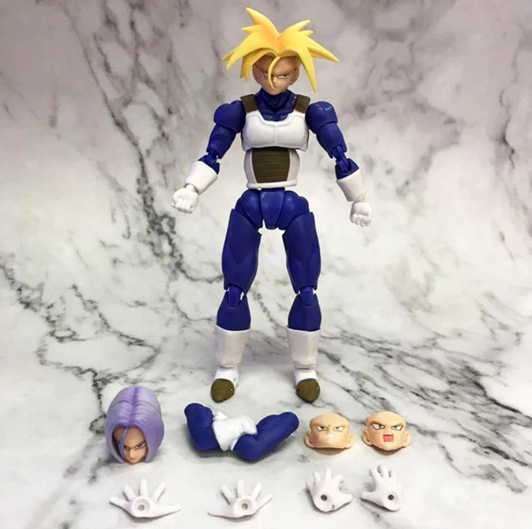 Dragon ball Z figurine trunk articulé pièce interchangeables modèle au choix