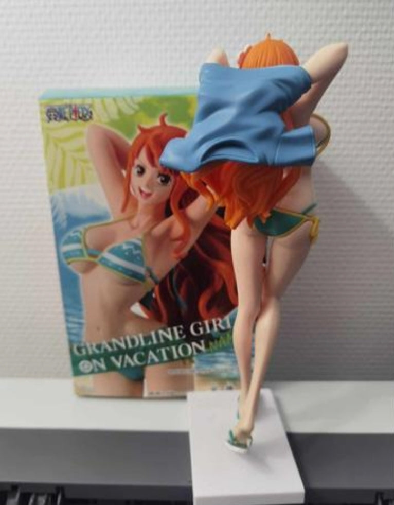 Figurine sexy Nami maillot de bain 21cm 2 Version au choix statuette collection manga decorative