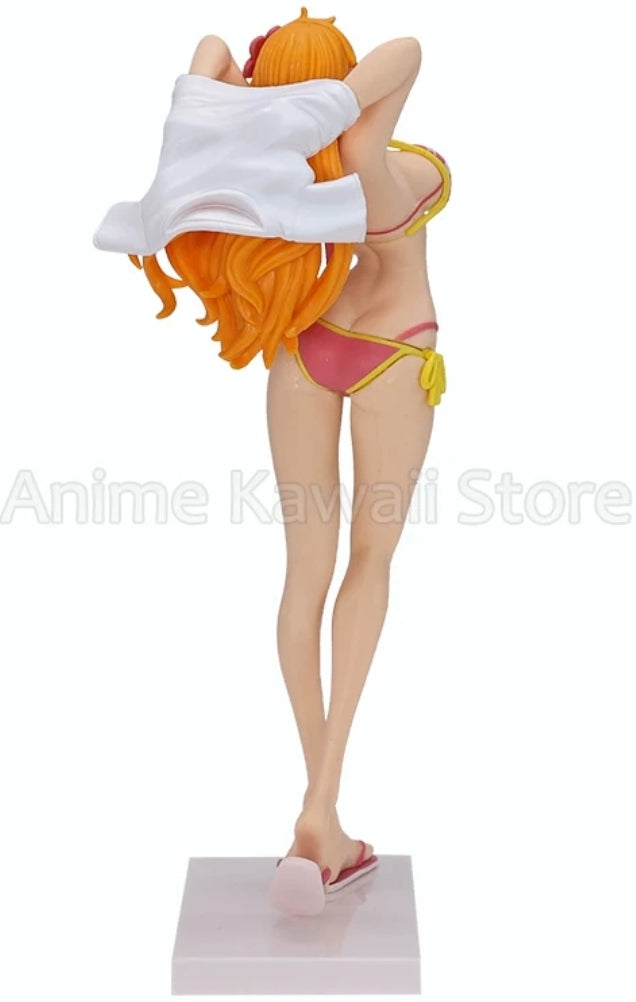 Figurine sexy Nami maillot de bain 21cm 2 Version au choix statuette collection manga decorative