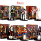 Figurines one piece lot de 6 statuettes Luffy Sanji Zoro roronoa red shanks Nico Robin collection manga animé