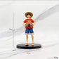 Figurines one piece lot de 6 statuettes Luffy Sanji Zoro roronoa red shanks Nico Robin collection manga animé