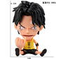 Figurine one piece shibi statuette drôle collection décoration manga animé 8cm sans boîte originale jouet déco idée cadeau anniversaire Noël Luffy Sanji zoro boa chopper ace