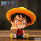 Figurine one piece shibi statuette drôle collection décoration manga animé 8cm sans boîte originale jouet déco idée cadeau anniversaire Noël Luffy Sanji zoro boa chopper ace