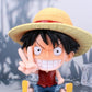 Figurine one piece shibi statuette drôle collection décoration manga animé 8cm sans boîte originale jouet déco idée cadeau anniversaire Noël Luffy Sanji zoro boa chopper ace