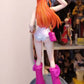 Figurine One Piece Nami et Nico robin Sexy Arc Egg Head Collection Cosplay Futur Manga 25cm