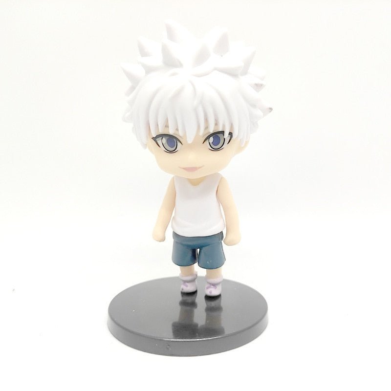 Anime Hunter x Hunter Figure Killua Zoldyck Gon Freecss Action Figure Kurapika Hisoka Kulolo Lushilufelu Figurine Collection Toy