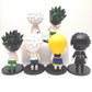 Anime Hunter x Hunter Figure Killua Zoldyck Gon Freecss Action Figure Kurapika Hisoka Kulolo Lushilufelu Figurine Collection Toy