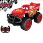 Voiture télécommandée rouge enfant | Tout-terrain 4 Canaux | 20 cm | Jouet électrique avec lumières | Cadeau 6 ans