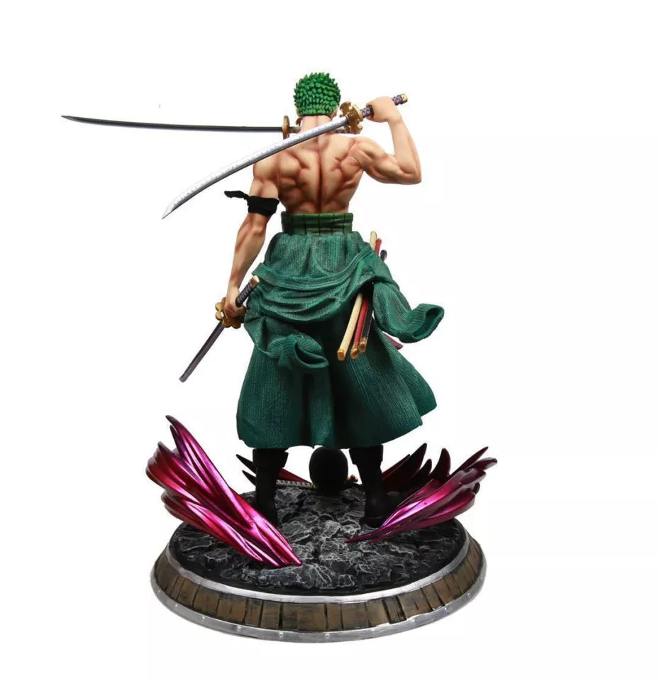 One piece figurine zoro roronoa de luxe 35cm