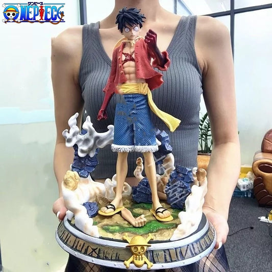 One piece figurine luffy geante statuette collection decoration manga