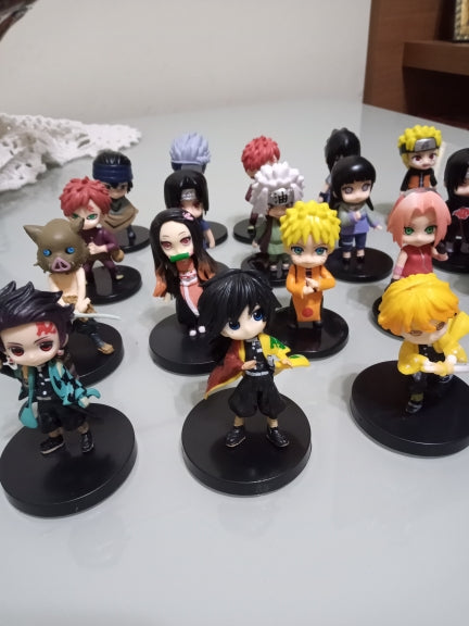 Figurine  Demon Slayer statuette collection manga Kimetsu No Yaiba Figure nezuko Kamado Tanjiro Kamado zenitsu  Figure Toys 7cm