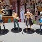 Figurines fairy tail lot de 4 pieces statuette collection manga 15 cm