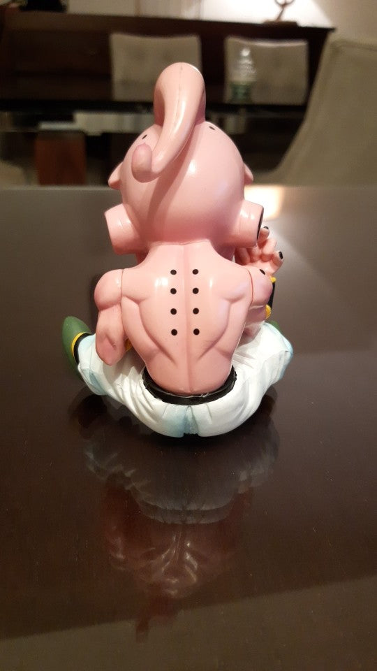 Figurine Dragon Ball Z doigt d'honneur  Majin Buu statuette  Collection manga Figurine