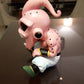 Figurine Dragon Ball Z doigt d'honneur  Majin Buu statuette  Collection manga Figurine
