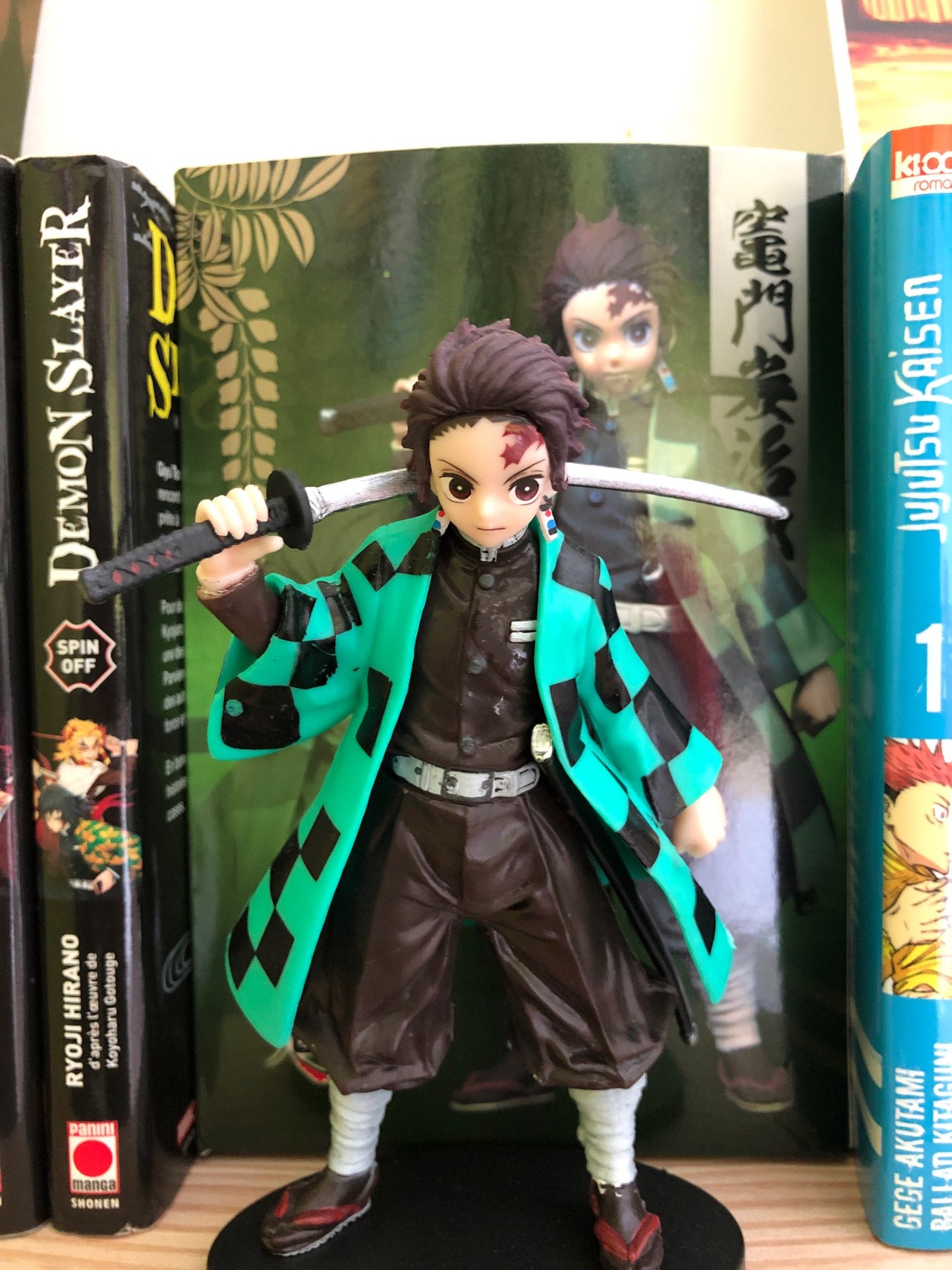 Figurine Demon Slayer Figure Kamado Tanjirou Nezuko Action Figures PVC Model Toys Zenitsu Figurine Inosuke Kimetsu No Yaiba statuette collection manga