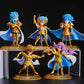 Figurines saint seiya lot de 5 pieces chevalier d'or 10cm