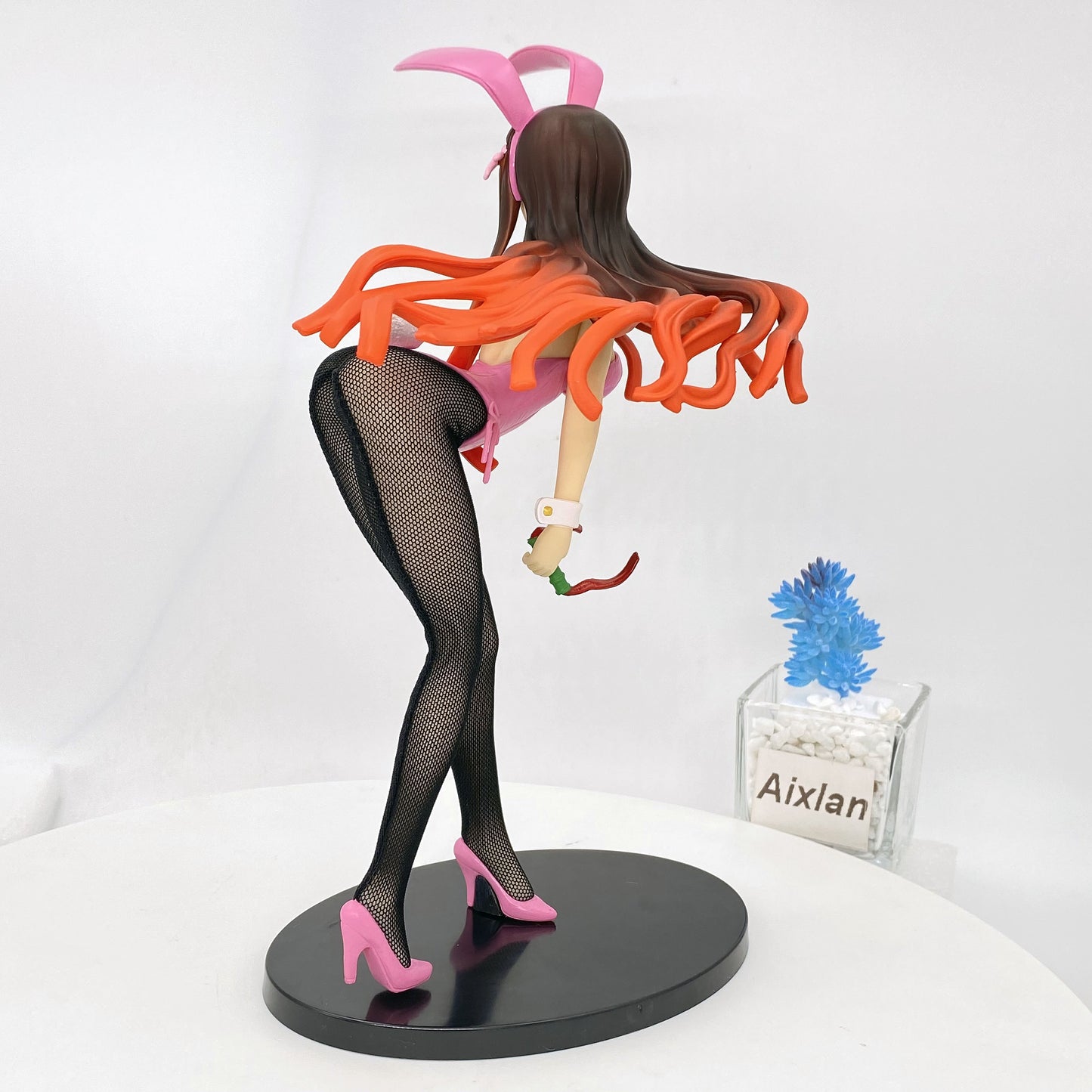 Figurine nezuko sexy statuette costume lapin demon slayer 25 cm