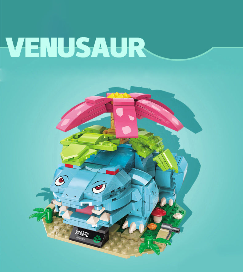 Pokemon lego bloc de construction dracaufeu mewtew tortank ou florizard