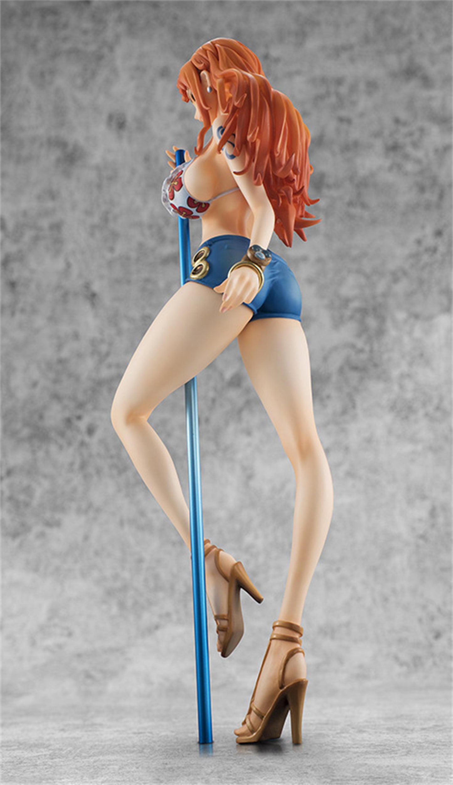 One piece Figurine sexy nami pole dance 23cm