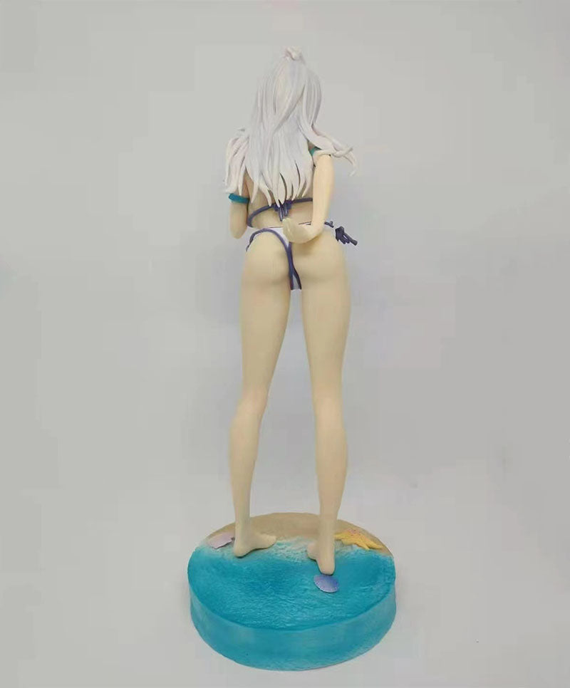 Fairy tail figurine sexy  mirajane strauss  maillot de bain detachable 27 cm