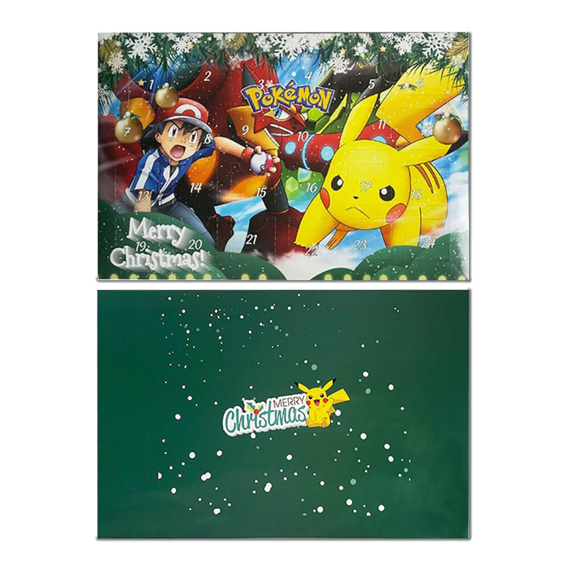 Pokemon calendrier de l'avent avec 24 figurines a decouvrir