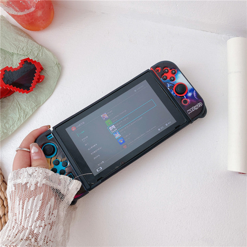 Naruto coque souple pour nintendo switch et protege joy con