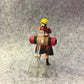 Figurine naruto uzumaki avec tete interchangeable et accessoires
