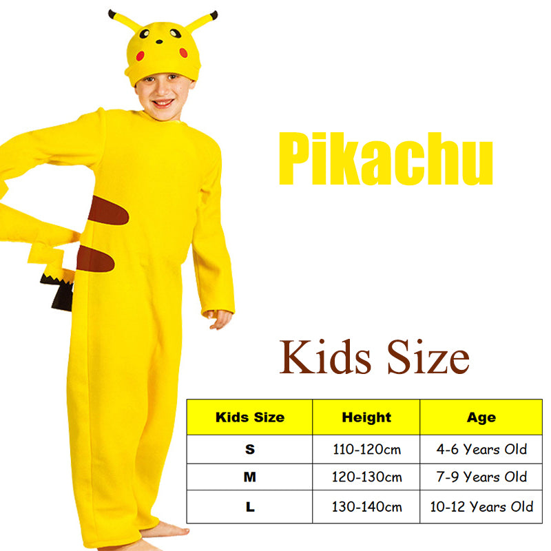 Pyjama pokemon cosplay pikachu deguisement dracaufeu carapuce