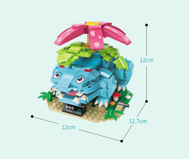 Pokemon lego bloc de construction dracaufeu mewtew tortank ou florizard