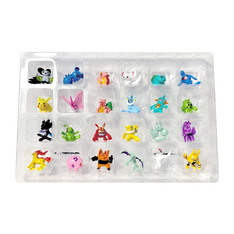 Pokemon calendrier de l'avent avec 24 figurines a decouvrir