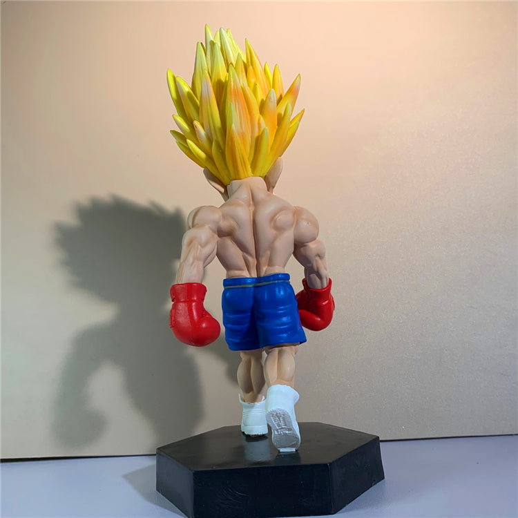 Dragon ball figurine son gohan sayan 2 boxeur statuette decoration