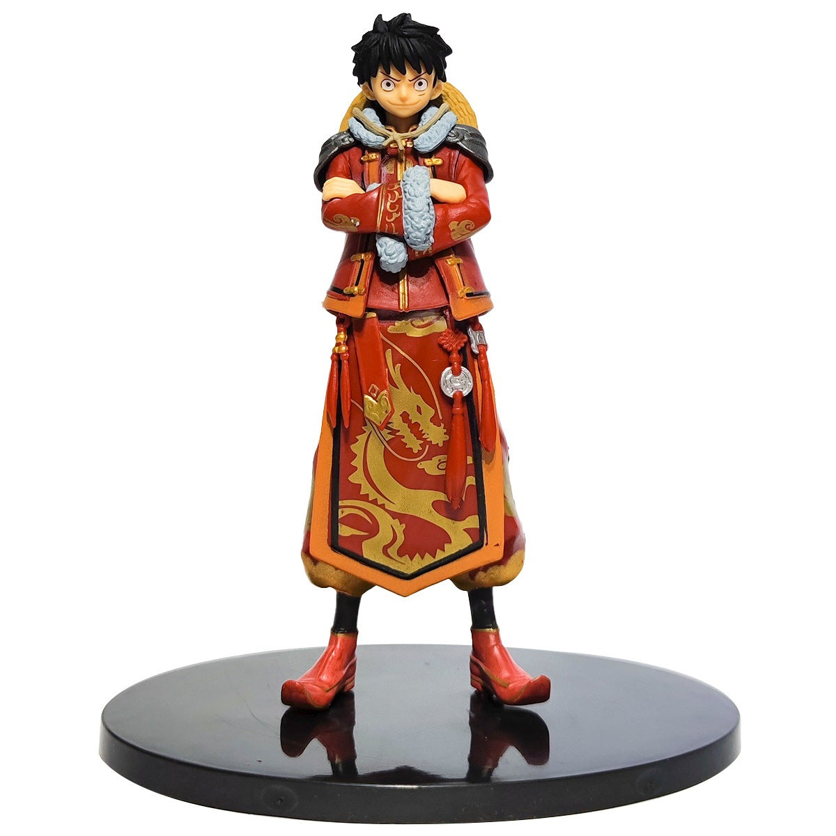 Figurine one piece luffy zoro samouraï