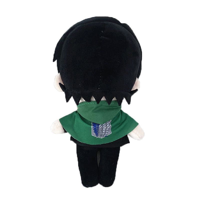 L'attaque des titans peluche eren mikasa ou levi doudou shingeki no kyojin 20 cm