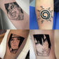 Tatouage naruto stickers temporaire lot 20 tatoo