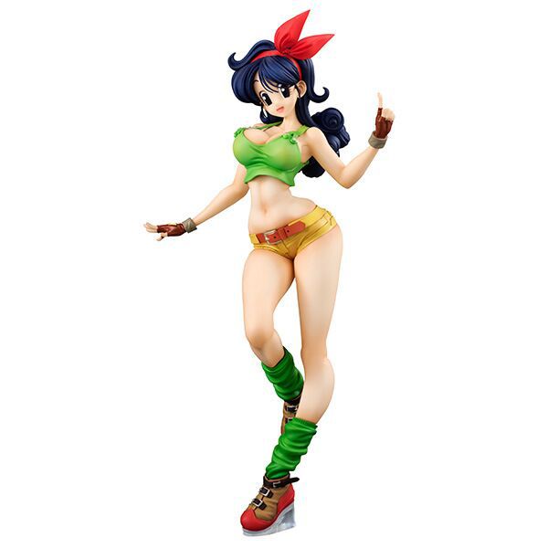 Dragon ball figurine sexy lunch blonde ,bleu ou les deux