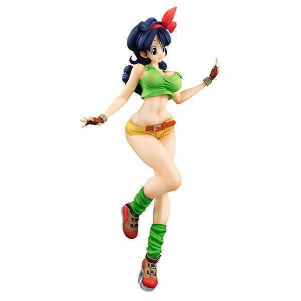 Dragon ball figurine sexy lunch blonde ,bleu ou les deux