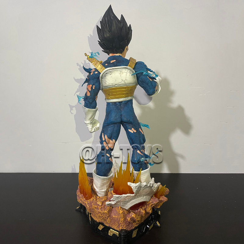 Figurine dragon ball statuette de luxe vegeta 55cm